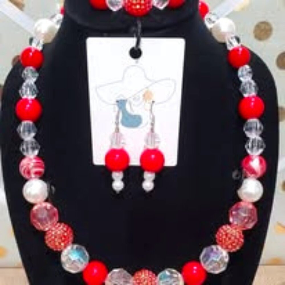 Custom 3 pc Necklace set